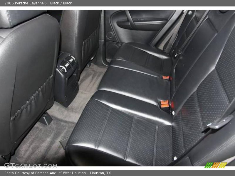  2006 Cayenne S Black Interior