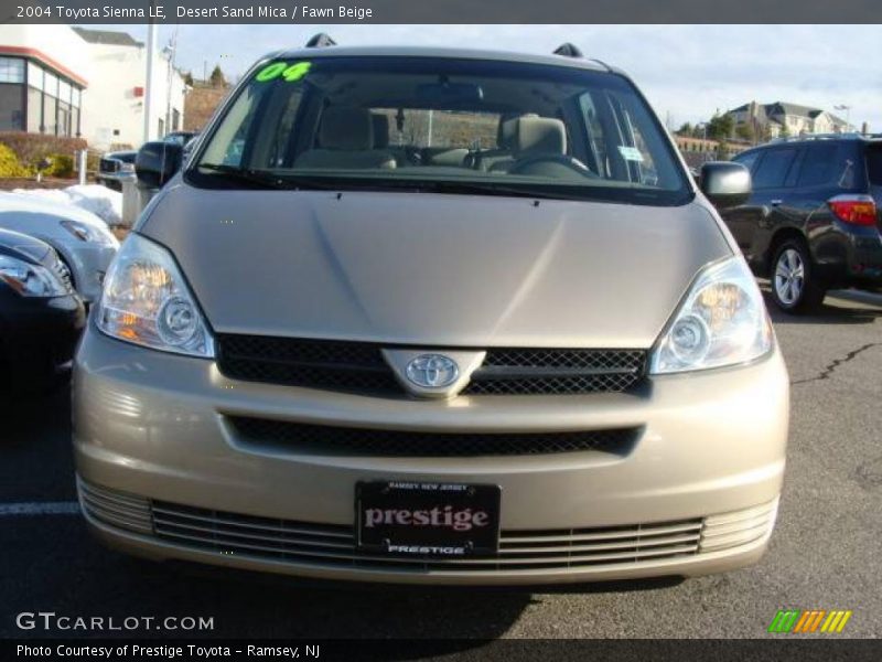 Desert Sand Mica / Fawn Beige 2004 Toyota Sienna LE