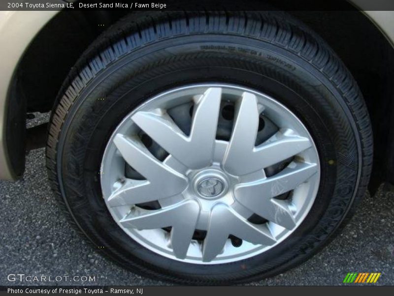 Desert Sand Mica / Fawn Beige 2004 Toyota Sienna LE