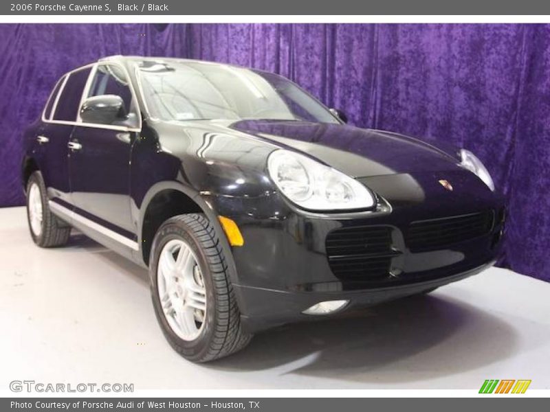 Black / Black 2006 Porsche Cayenne S