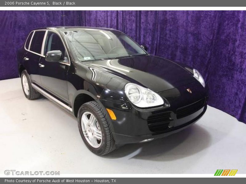 Black / Black 2006 Porsche Cayenne S