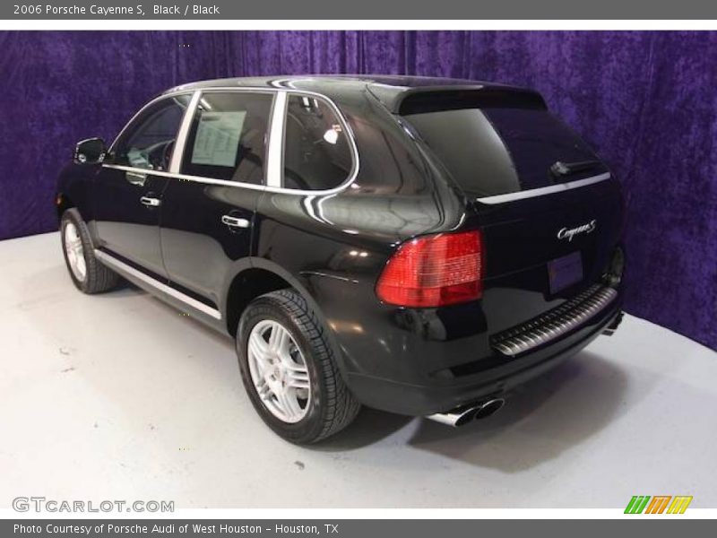 Black / Black 2006 Porsche Cayenne S