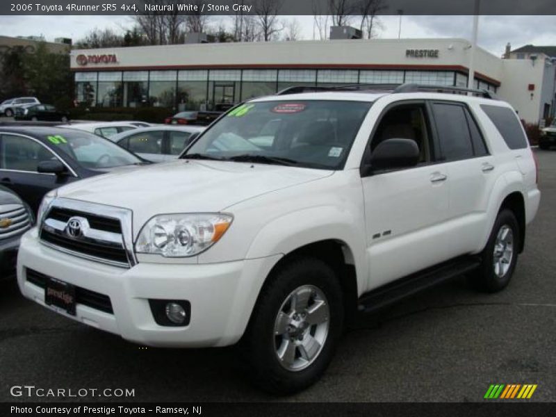 Natural White / Stone Gray 2006 Toyota 4Runner SR5 4x4