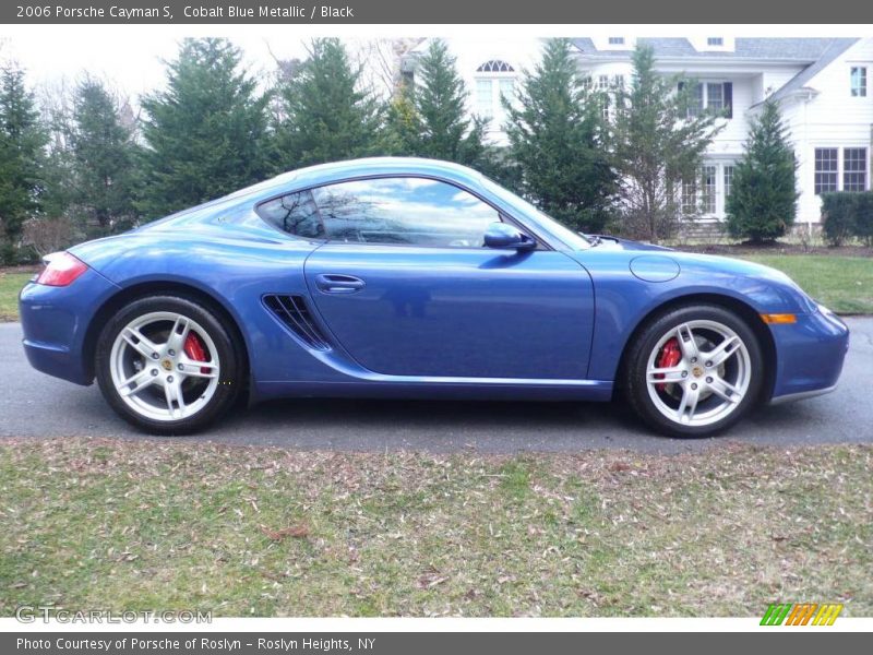 Cobalt Blue Metallic / Black 2006 Porsche Cayman S