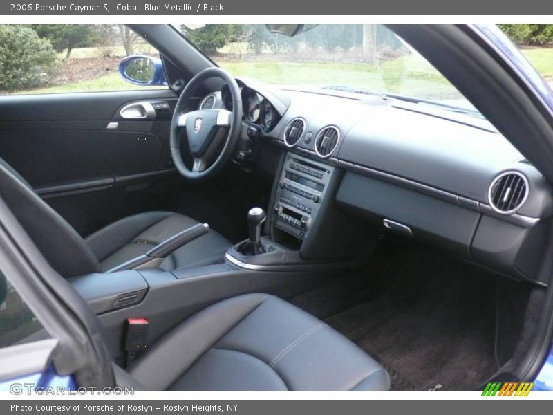 Cobalt Blue Metallic / Black 2006 Porsche Cayman S