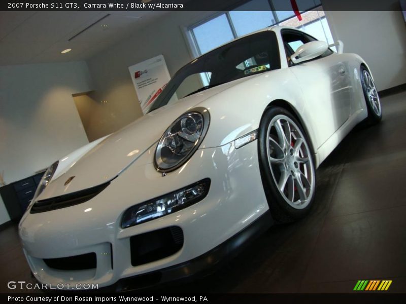 Carrara White / Black w/Alcantara 2007 Porsche 911 GT3