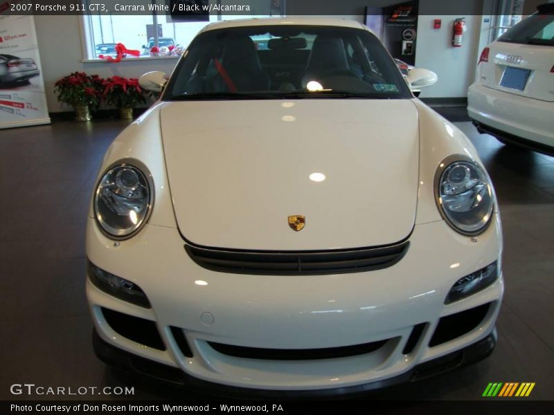 Carrara White / Black w/Alcantara 2007 Porsche 911 GT3