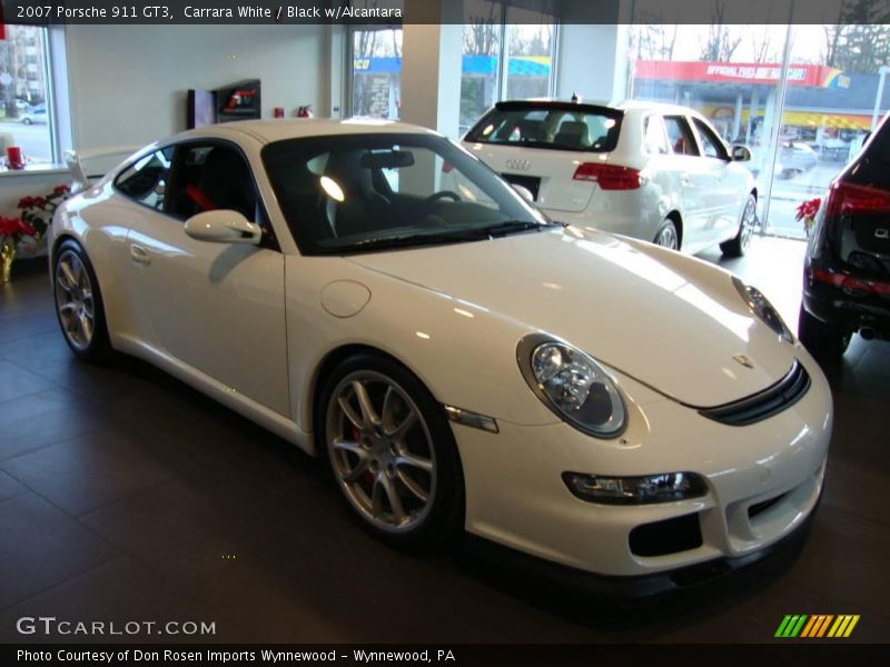 Carrara White / Black w/Alcantara 2007 Porsche 911 GT3