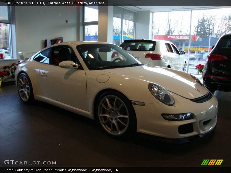 Carrara White / Black w/Alcantara 2007 Porsche 911 GT3