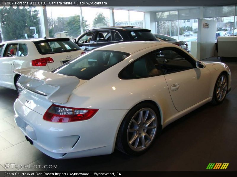 Carrara White / Black w/Alcantara 2007 Porsche 911 GT3