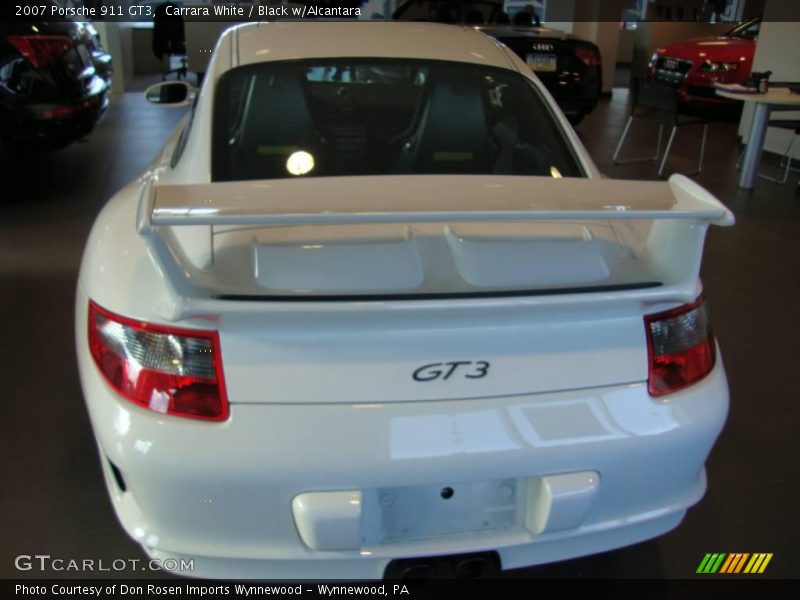 Carrara White / Black w/Alcantara 2007 Porsche 911 GT3