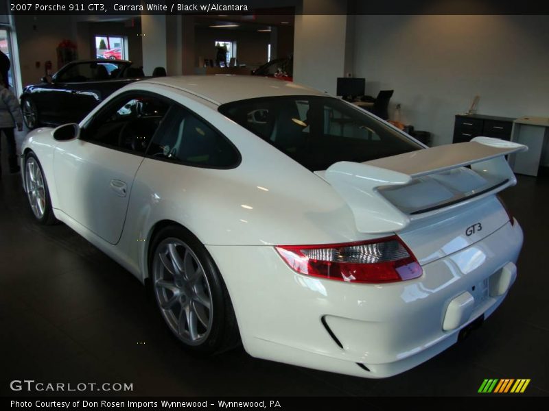 Carrara White / Black w/Alcantara 2007 Porsche 911 GT3