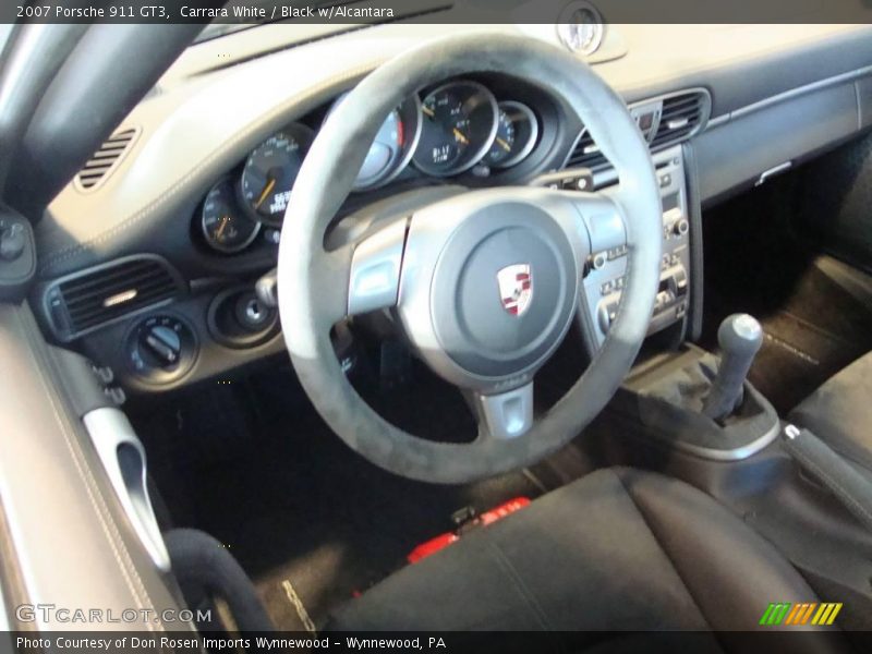 Carrara White / Black w/Alcantara 2007 Porsche 911 GT3