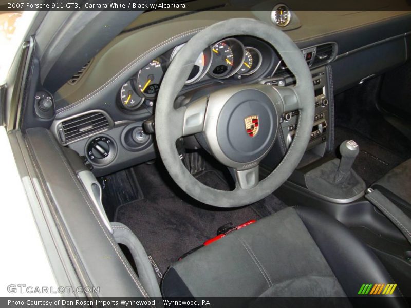 Carrara White / Black w/Alcantara 2007 Porsche 911 GT3