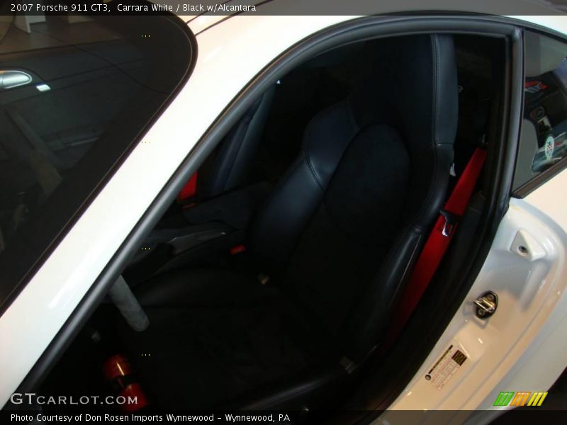 Carrara White / Black w/Alcantara 2007 Porsche 911 GT3