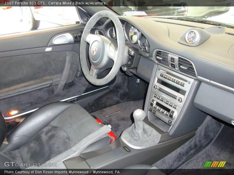 Carrara White / Black w/Alcantara 2007 Porsche 911 GT3