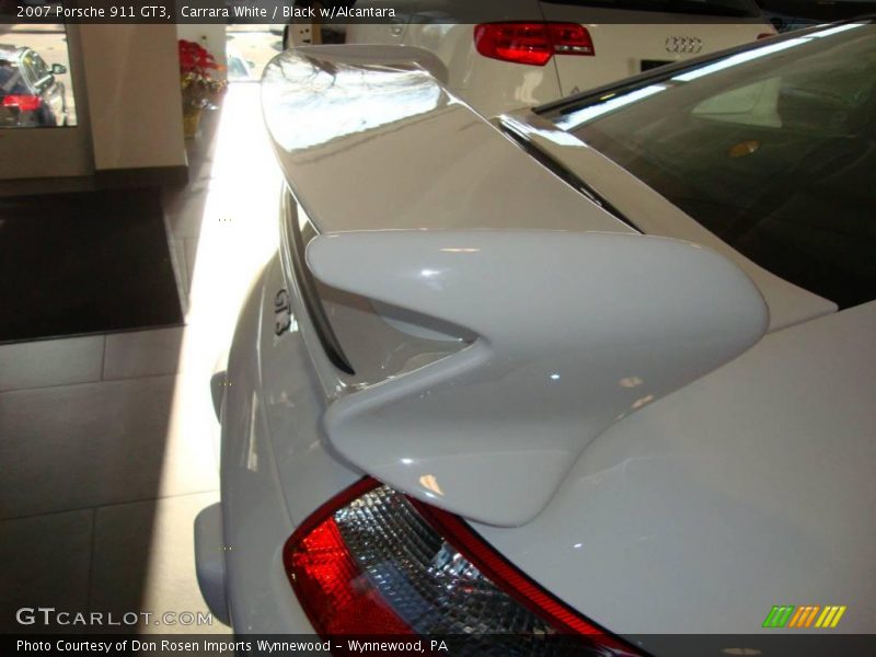 Carrara White / Black w/Alcantara 2007 Porsche 911 GT3