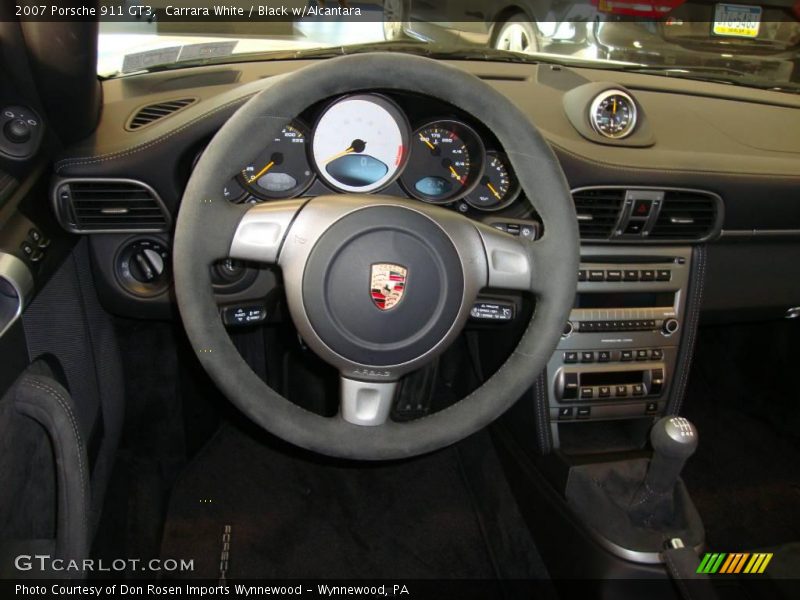 Carrara White / Black w/Alcantara 2007 Porsche 911 GT3