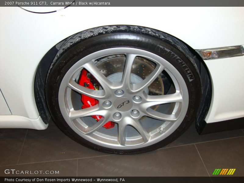 Carrara White / Black w/Alcantara 2007 Porsche 911 GT3