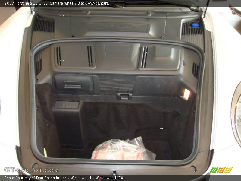 Carrara White / Black w/Alcantara 2007 Porsche 911 GT3