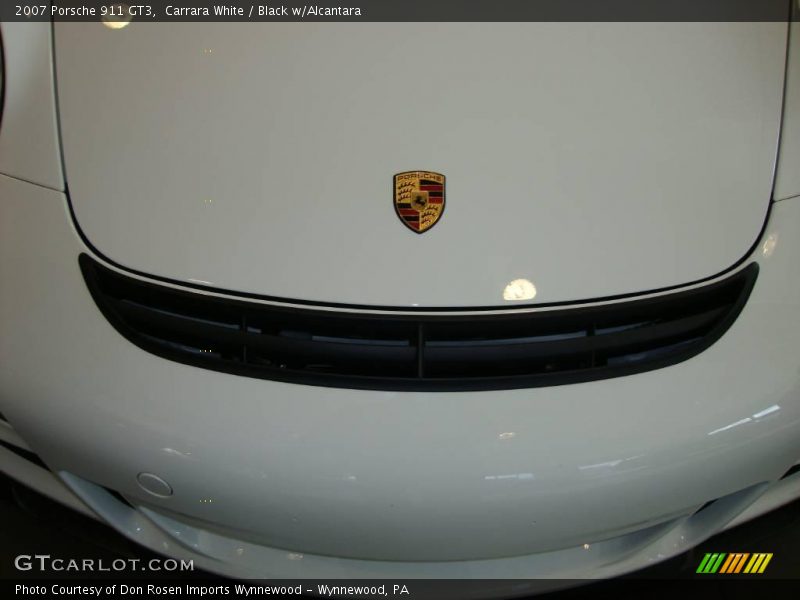 Carrara White / Black w/Alcantara 2007 Porsche 911 GT3
