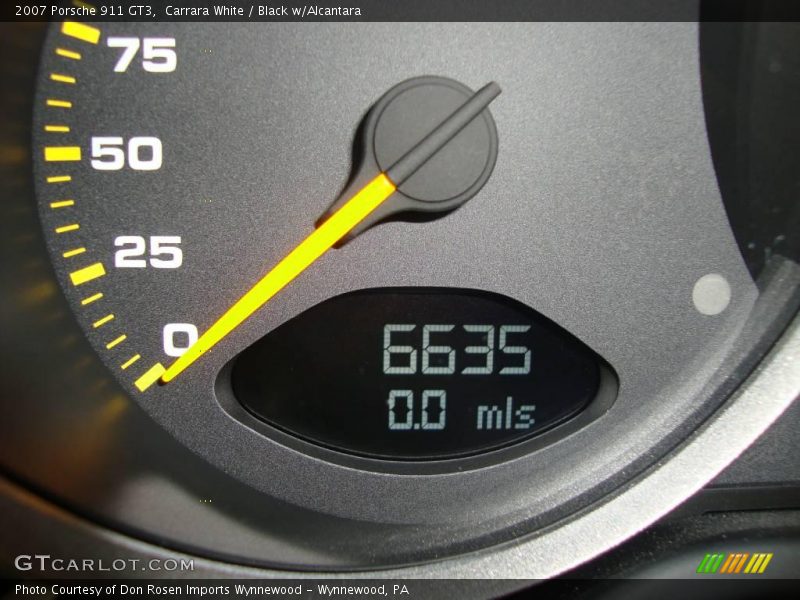 Carrara White / Black w/Alcantara 2007 Porsche 911 GT3