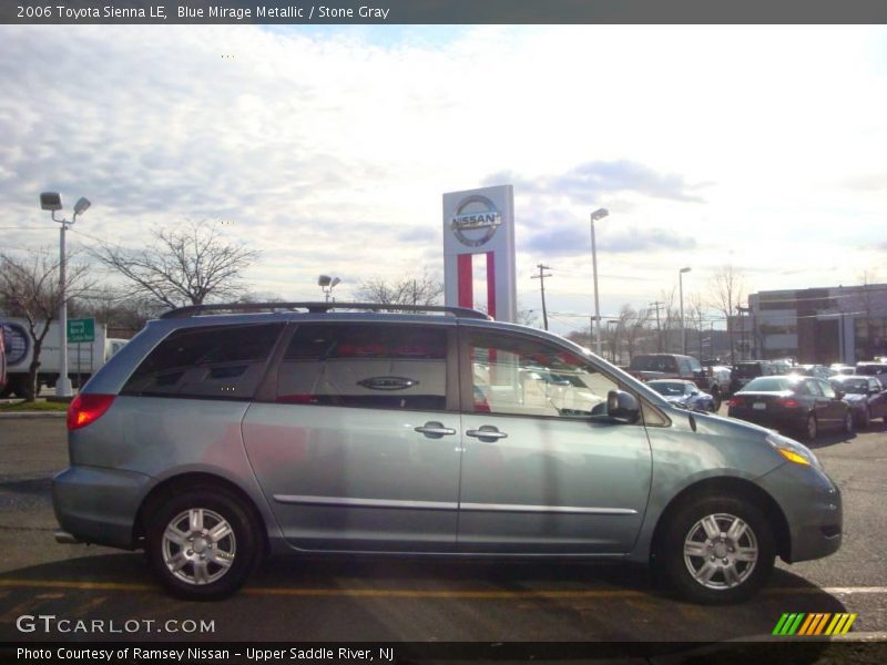 Blue Mirage Metallic / Stone Gray 2006 Toyota Sienna LE