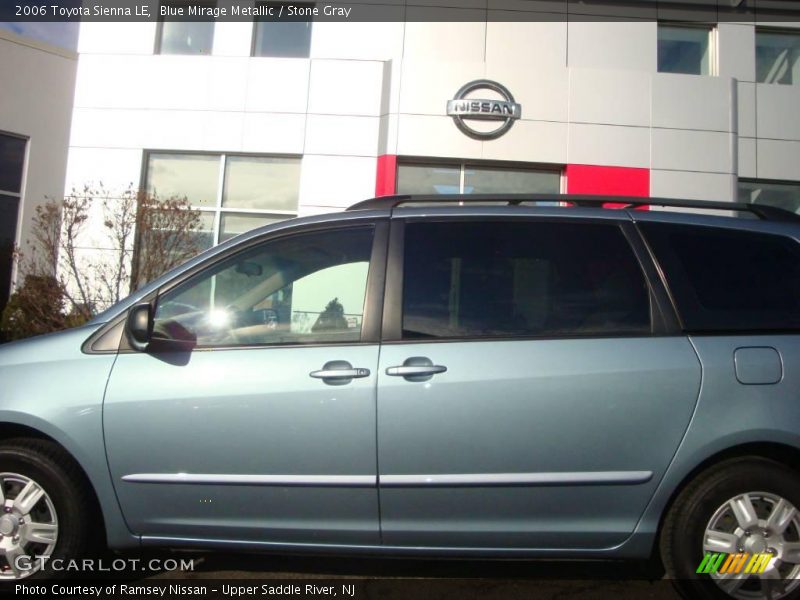Blue Mirage Metallic / Stone Gray 2006 Toyota Sienna LE