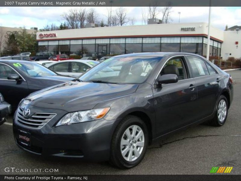Magnetic Gray Metallic / Ash 2007 Toyota Camry Hybrid