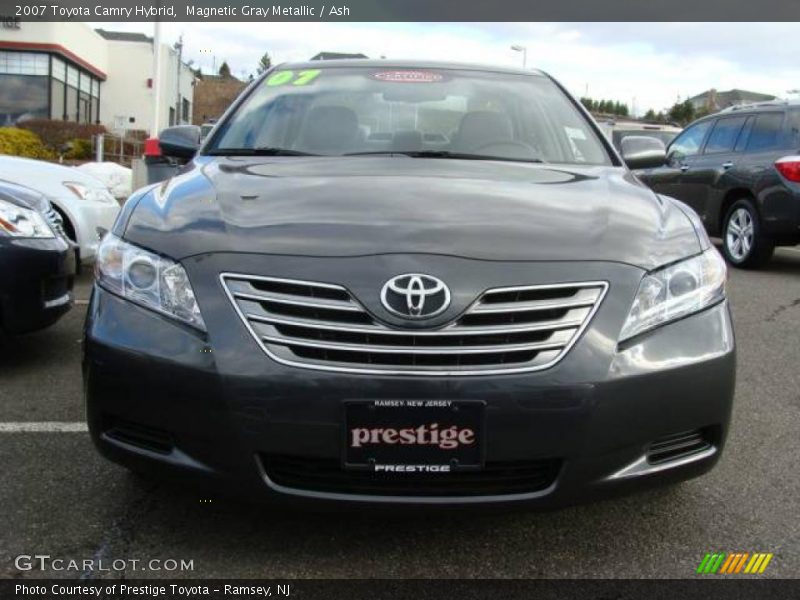 Magnetic Gray Metallic / Ash 2007 Toyota Camry Hybrid