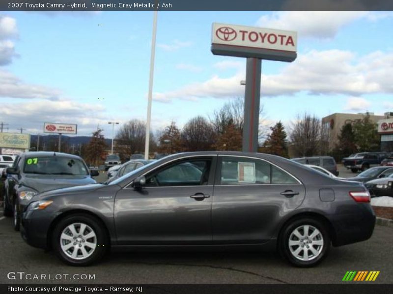 Magnetic Gray Metallic / Ash 2007 Toyota Camry Hybrid