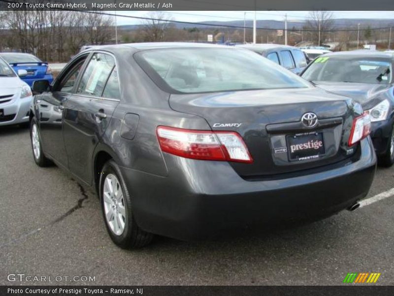Magnetic Gray Metallic / Ash 2007 Toyota Camry Hybrid