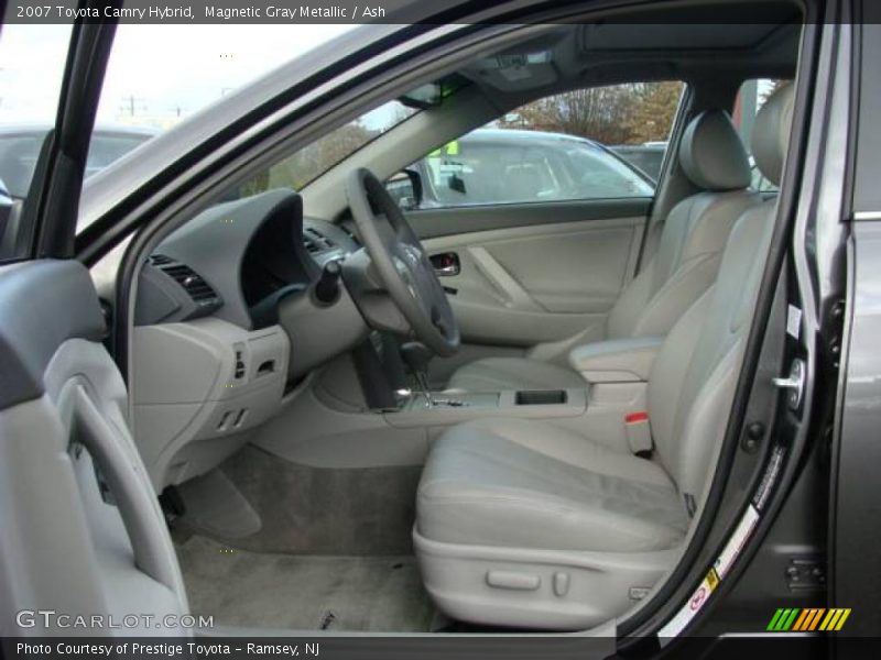 Magnetic Gray Metallic / Ash 2007 Toyota Camry Hybrid