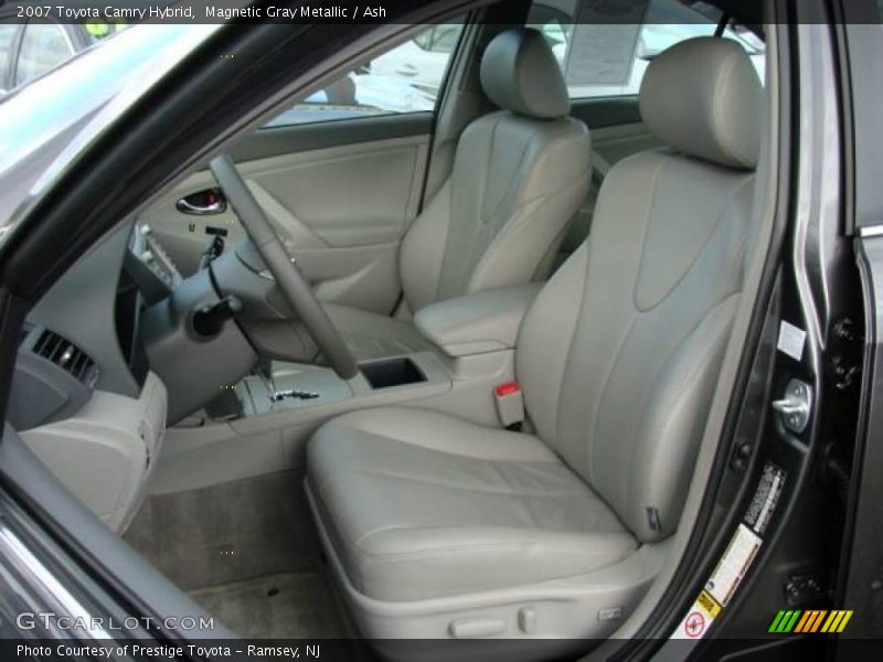 Magnetic Gray Metallic / Ash 2007 Toyota Camry Hybrid