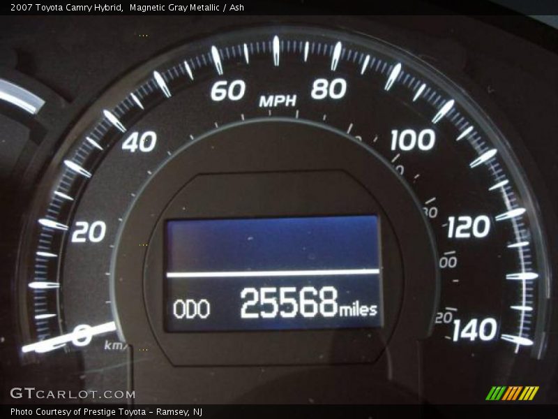 Magnetic Gray Metallic / Ash 2007 Toyota Camry Hybrid