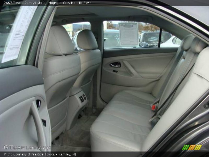 Magnetic Gray Metallic / Ash 2007 Toyota Camry Hybrid