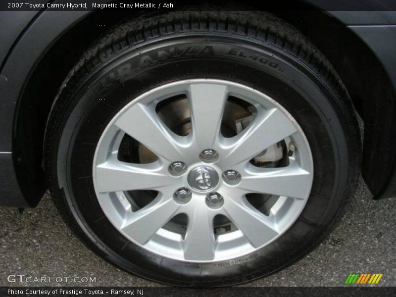 Magnetic Gray Metallic / Ash 2007 Toyota Camry Hybrid