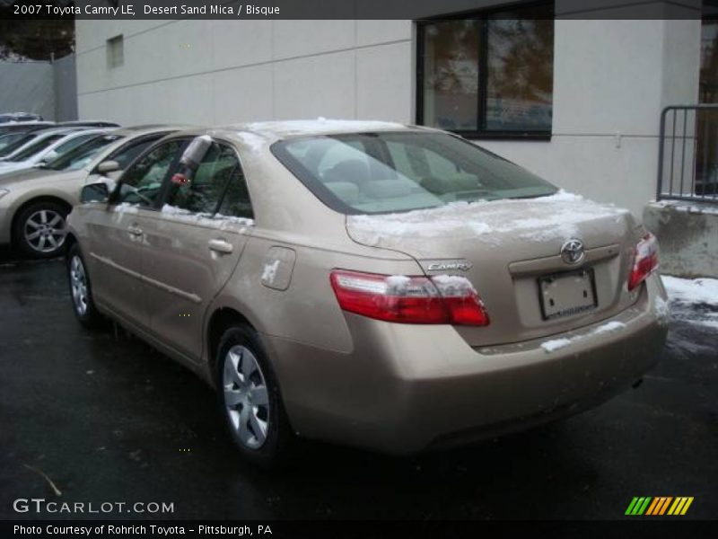 Desert Sand Mica / Bisque 2007 Toyota Camry LE