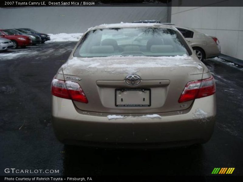 Desert Sand Mica / Bisque 2007 Toyota Camry LE