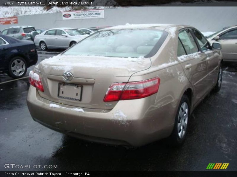 Desert Sand Mica / Bisque 2007 Toyota Camry LE