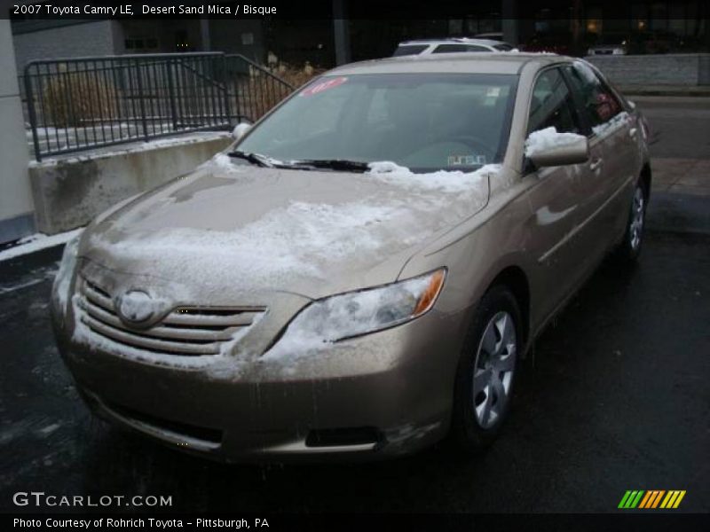 Desert Sand Mica / Bisque 2007 Toyota Camry LE
