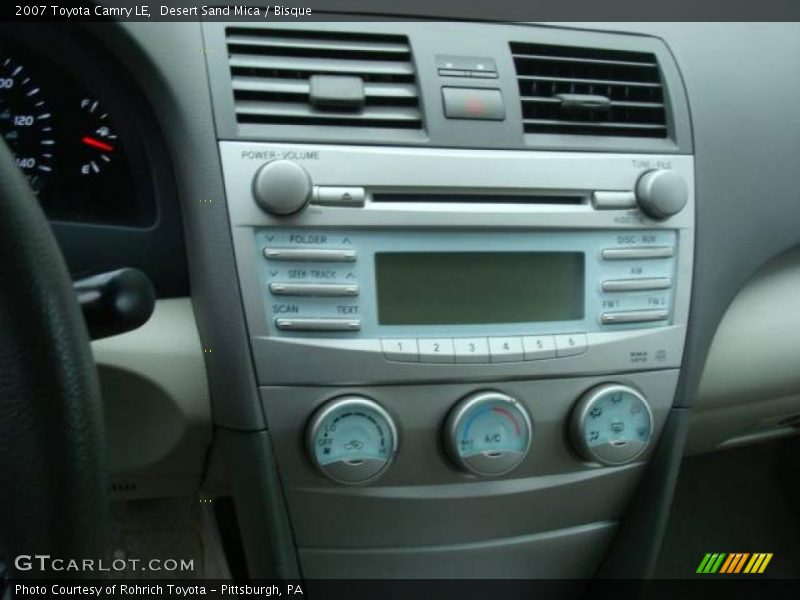 Desert Sand Mica / Bisque 2007 Toyota Camry LE