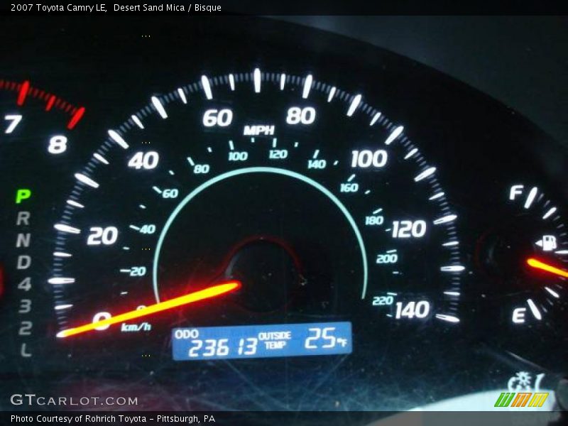 Desert Sand Mica / Bisque 2007 Toyota Camry LE