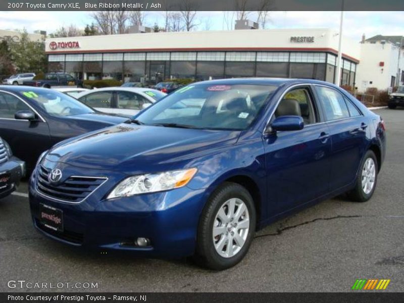 Blue Ribbon Metallic / Ash 2007 Toyota Camry XLE