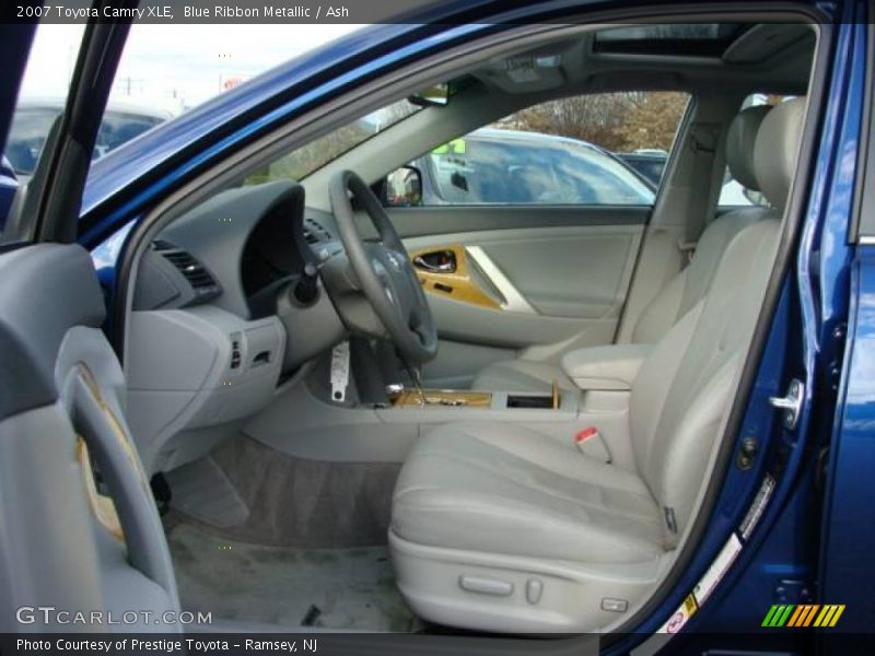 Blue Ribbon Metallic / Ash 2007 Toyota Camry XLE