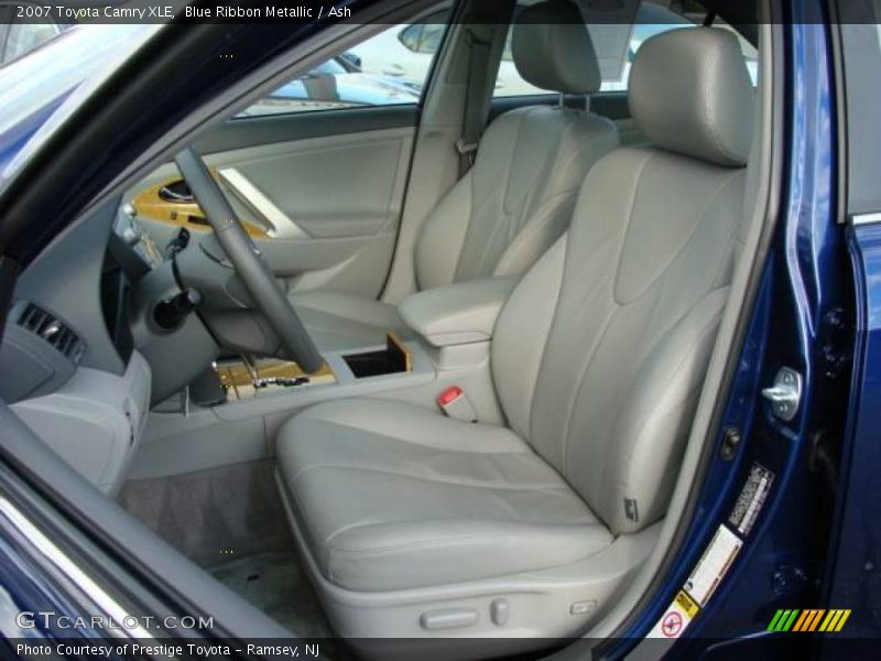 Blue Ribbon Metallic / Ash 2007 Toyota Camry XLE