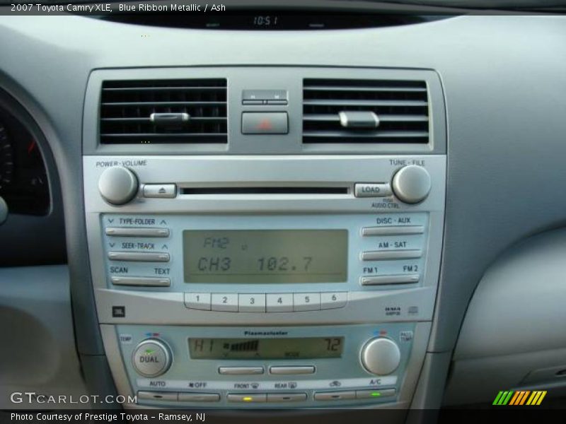 Blue Ribbon Metallic / Ash 2007 Toyota Camry XLE