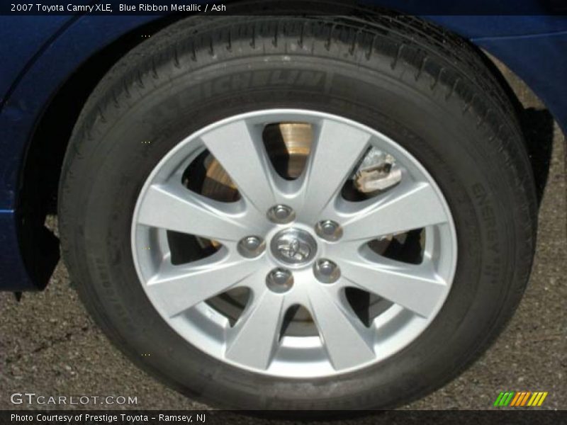 Blue Ribbon Metallic / Ash 2007 Toyota Camry XLE