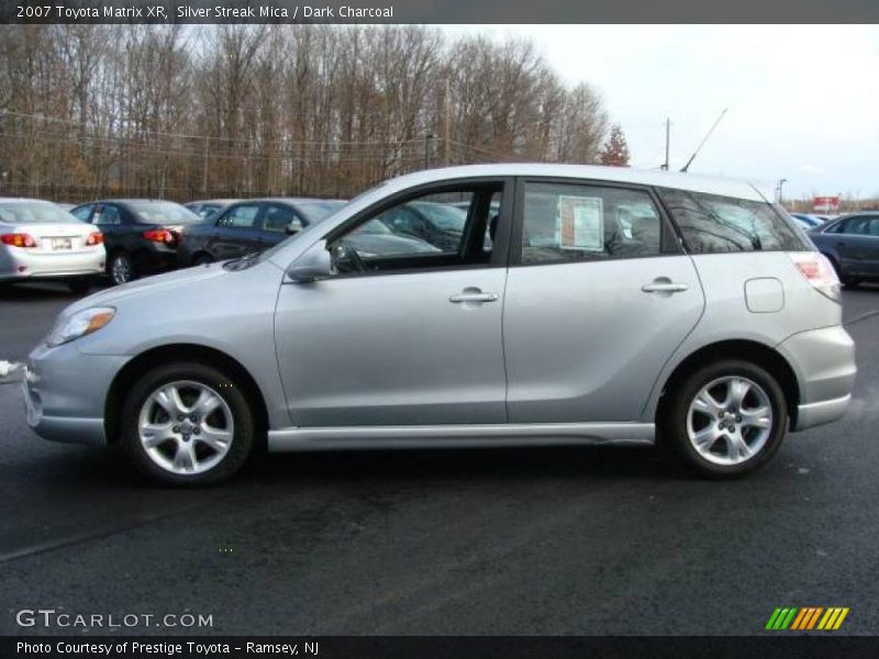 Silver Streak Mica / Dark Charcoal 2007 Toyota Matrix XR