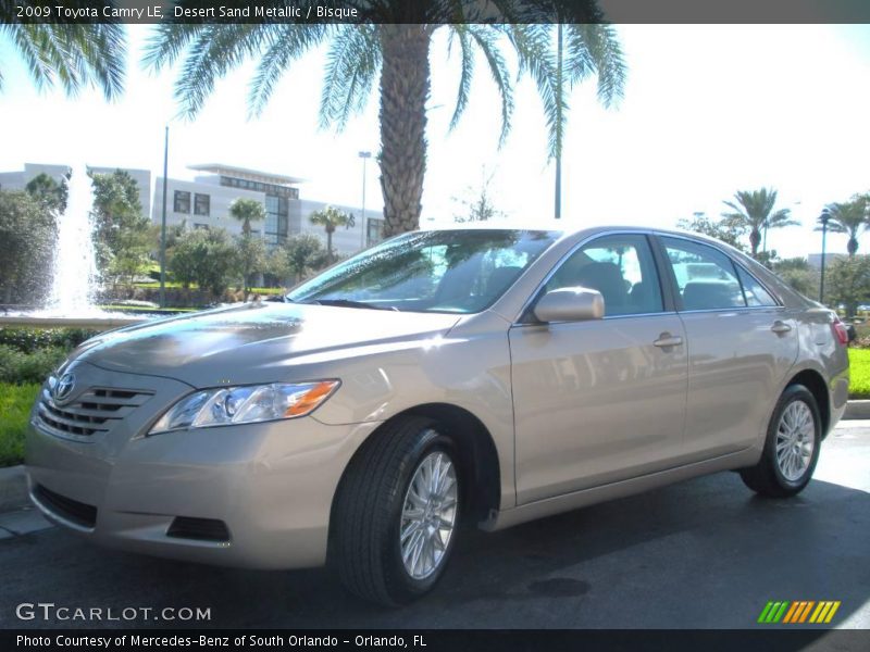 Desert Sand Metallic / Bisque 2009 Toyota Camry LE
